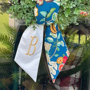 Floral Wreath Sash | Vibrant Wreath Sash