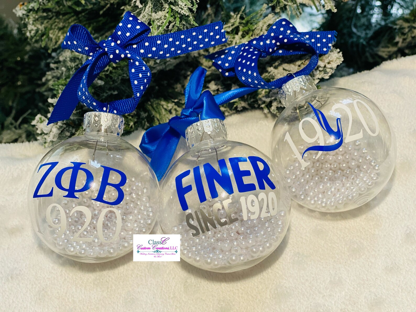 Zeta Ornaments, Sorority Ornaments - Etsy