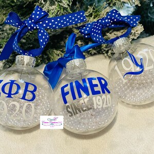 Zeta Ornaments, Sorority Ornaments