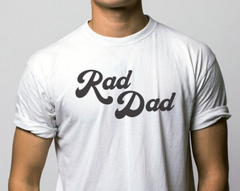 Rad Dad svg, Dad Shirt Design, Father's Day svg, father's day gift, Funny Dad shirt cut file, Daddy svg, Instant Download