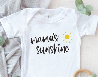 Mama&#39;s Sunshine SVG, You Are My Sunshine svg, Onesie svg, Newborn svg, Baby Shower Svg, baby quote svg, clipart, vector, Cricut, Silhouette