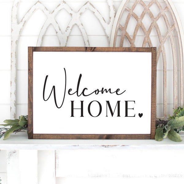 Welcome Home SVG, Welcome svg, Home svg, Home Decor Svg, dxf, png, clipart, Cricut, Silhouette