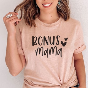 Bonus Mama Svg, Mom svg, Mother&#39;s Day Shirt svg, Blessed Mama svg, Mom Life svg, svg files for cricut