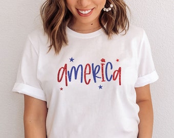 America svg, Merica svg, 4th of July svg, Patriotic svg, Red, White and Blue svg, cut file, png, clipart, vector, Cricut, Silhouette