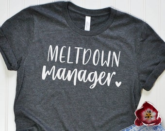 Meltdown Manager svg, Mom Life svg, Mother's Day svg, Chaos Coordinator svg, Cut File, svg file, png, clipart, vector, Cricut, Silhouette