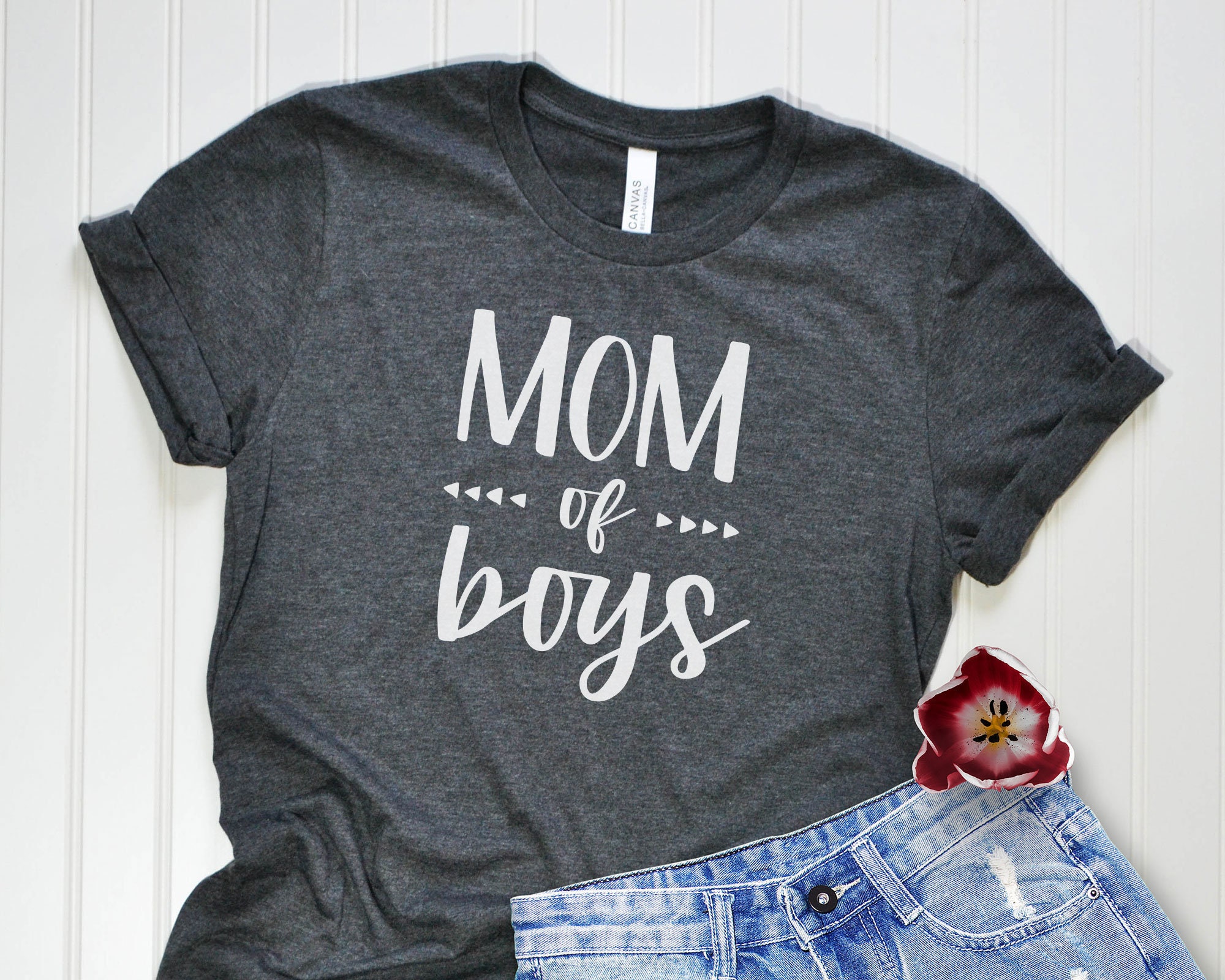 Mom of Boys Svg Mom Svg Boy Mama Svg Mother's Day Shirt Etsy UK