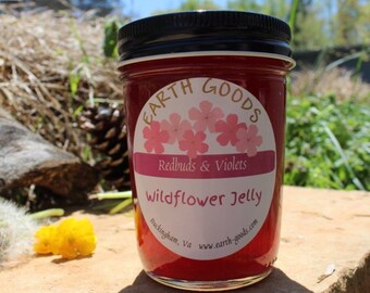 Gourmet Jelly - Wildharvested Redbuds & Violets