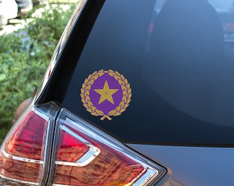 Gold Star Decal