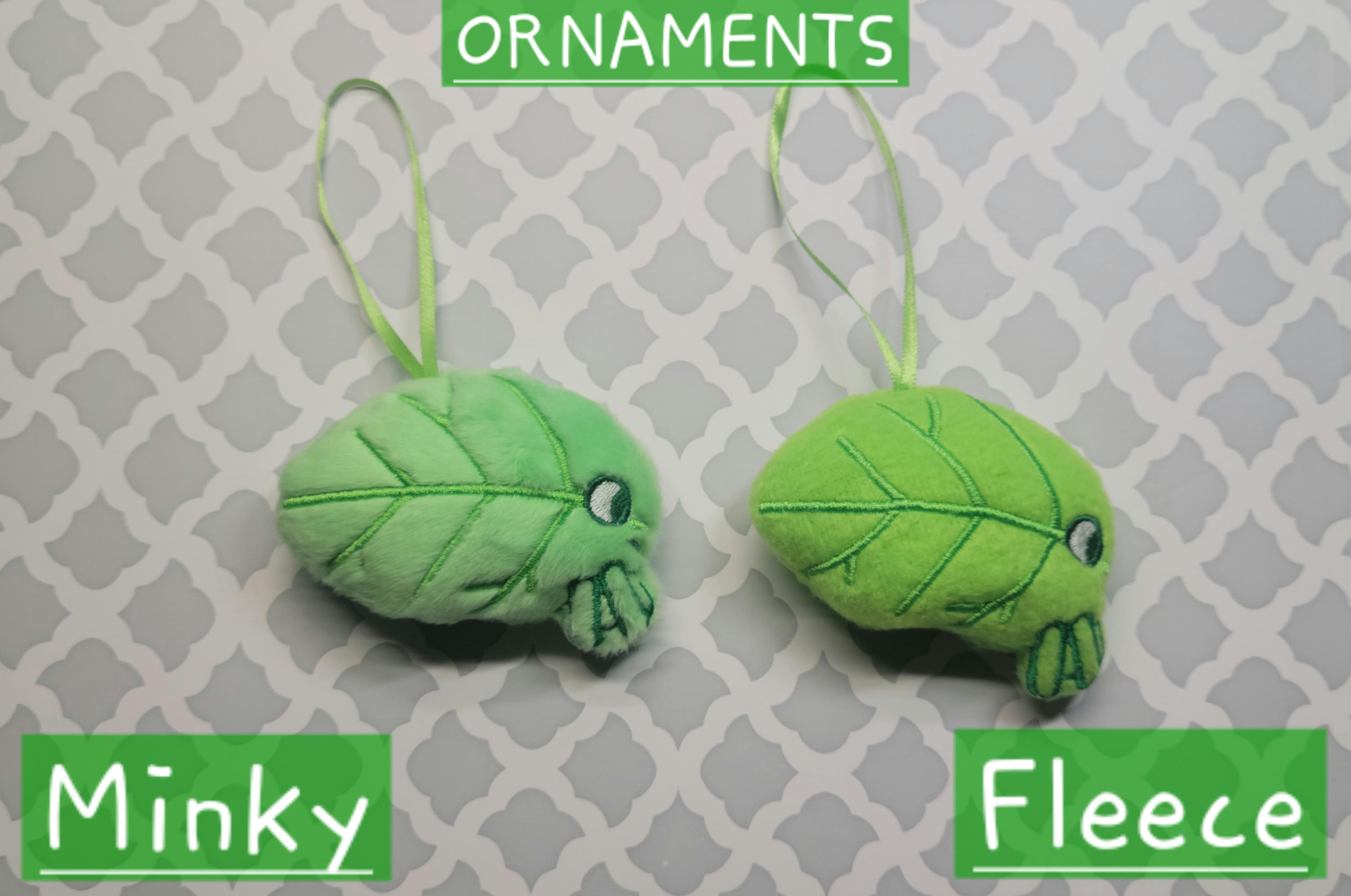 Walking Leaf Plushie, Leafy SMALL or Extra Small Ornament - Etsy