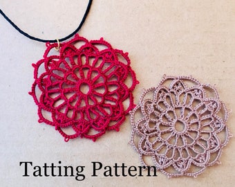 Notre Dame Rose Window PDF tatting pattern