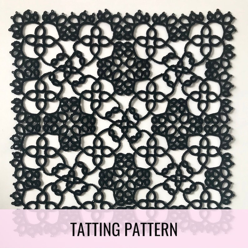 Clarke Magic Square PDF tatting pattern image 1