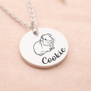 Caviaketting, gepersonaliseerd, cavie, huisdierherdenkingssieraden