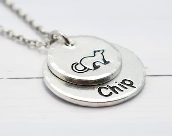 Ferret Necklace, Personalised memorial jewellery