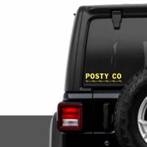 Posty Co  Post Malone Inspired Decal