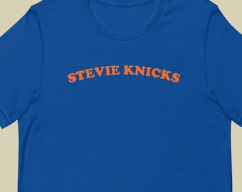 Stevie Knicks Printed T-Shirt | Basketball Parody Shirt