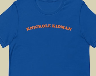 Knickole Kidman Printed T-Shirt | Basketball Parody Shirt