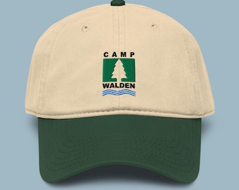 Cappellino da baseball Camp Walden ricamato e lavato: Parent Trap Cap