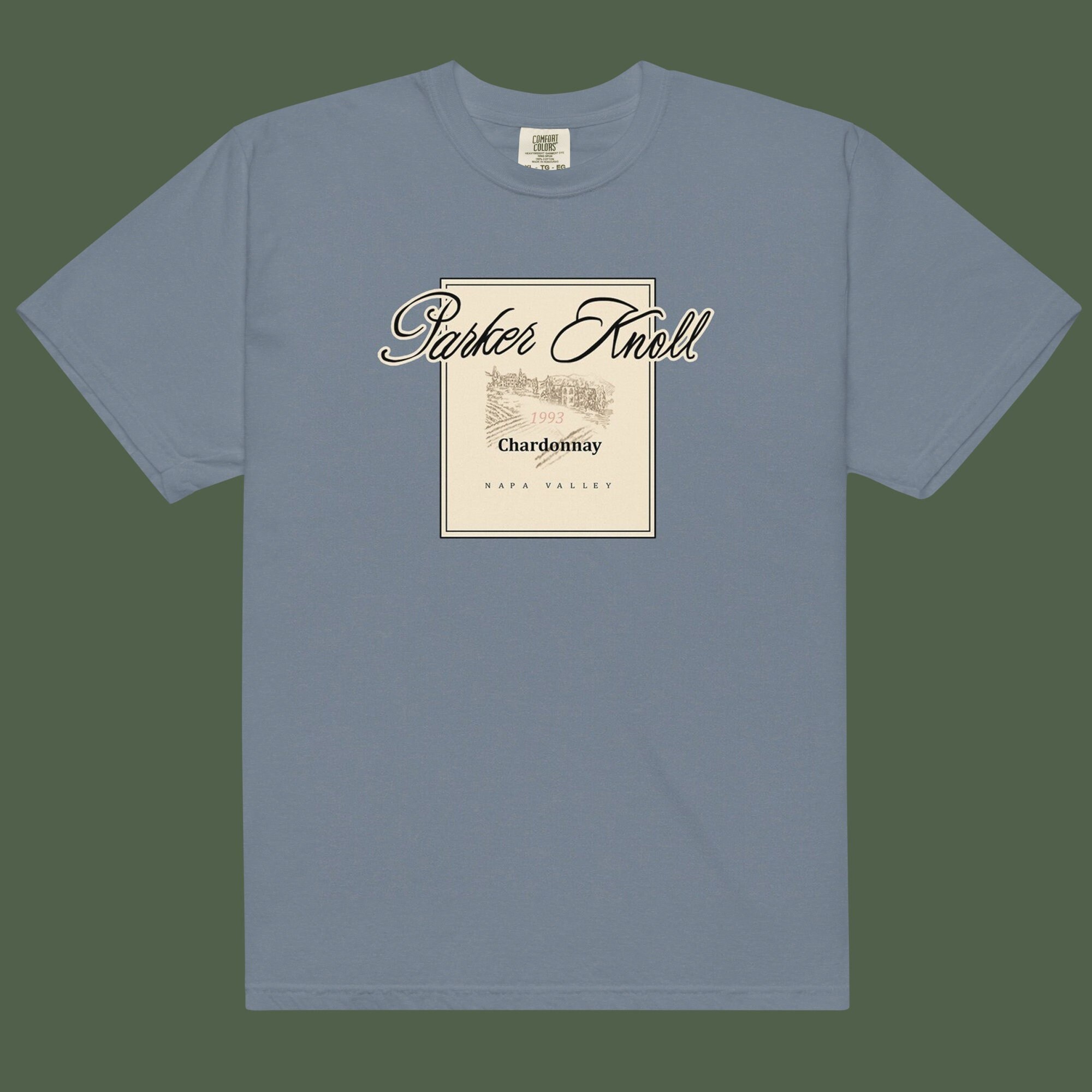 Parker Knoll Chardonnay Comfort Colors T-shirt | the Parent Parker Knoll Chardonnay Comfort Colors T-shirt | the Parent