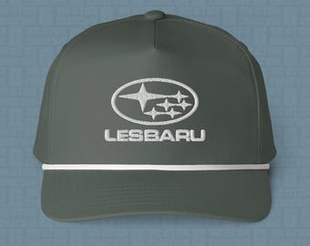Lesbaru Embroidered Rope Cap | Comfort Colors Hat