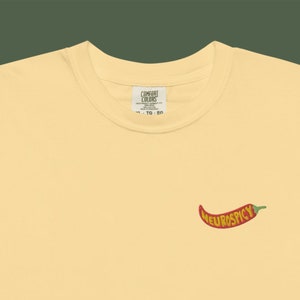 Neurospicy Embroidered Comfort Colors T-shirt