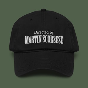 Martin Scorsese geborduurde kledingstuk gewassen baseballcap | Regisseur Hat