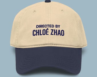 Chloé Zhao Embroidered Garment Washed Baseball Cap | Director Hat