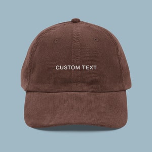 Good Luck Babe Embroidered Corduroy Hat | Entertainment - Etsy
