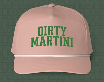 Dirty Martini Embroidered Rope Cap | Comfort Colors Hat