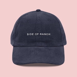 Side of Ranch Embroidered Corduroy Hat