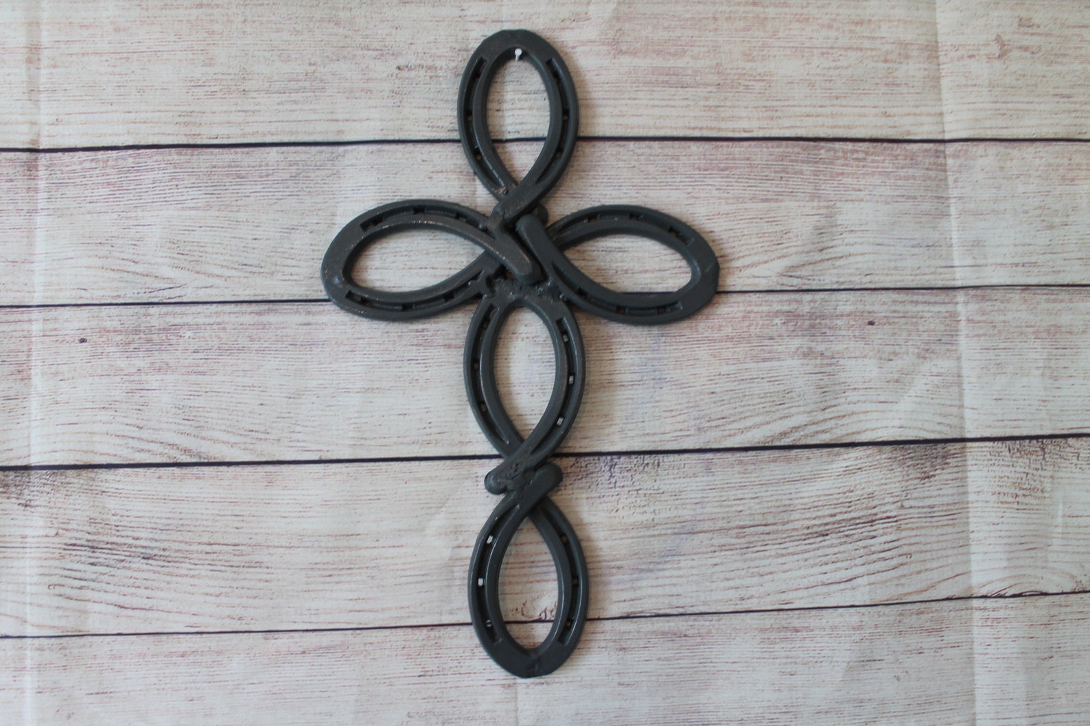 Horseshoe Cross Christian Symbol Etsy