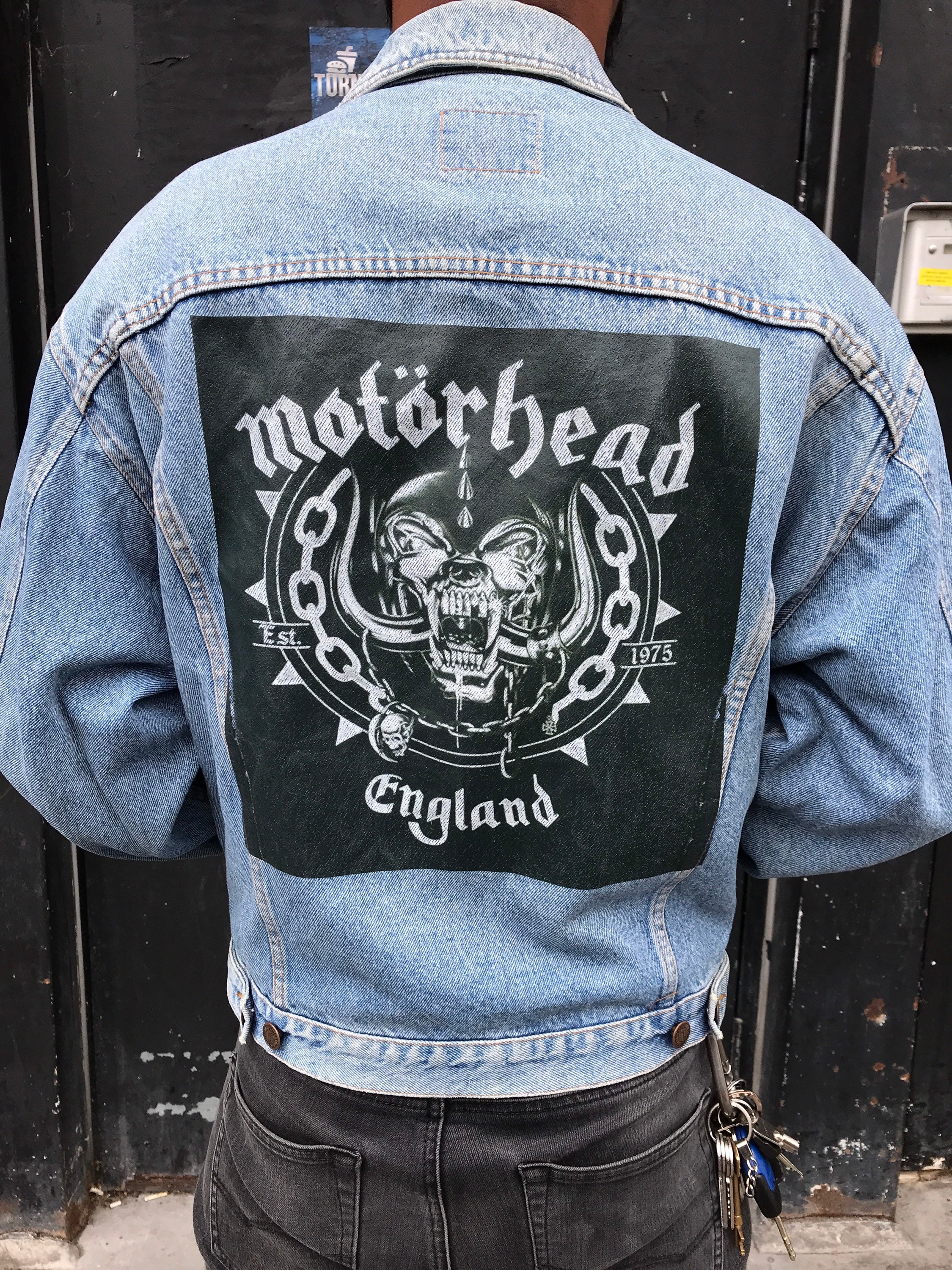 Iron Fist by Motorhead, Back Patch – FairyPuzzled