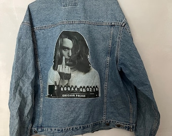 Denim Prison Jacket - Etsy