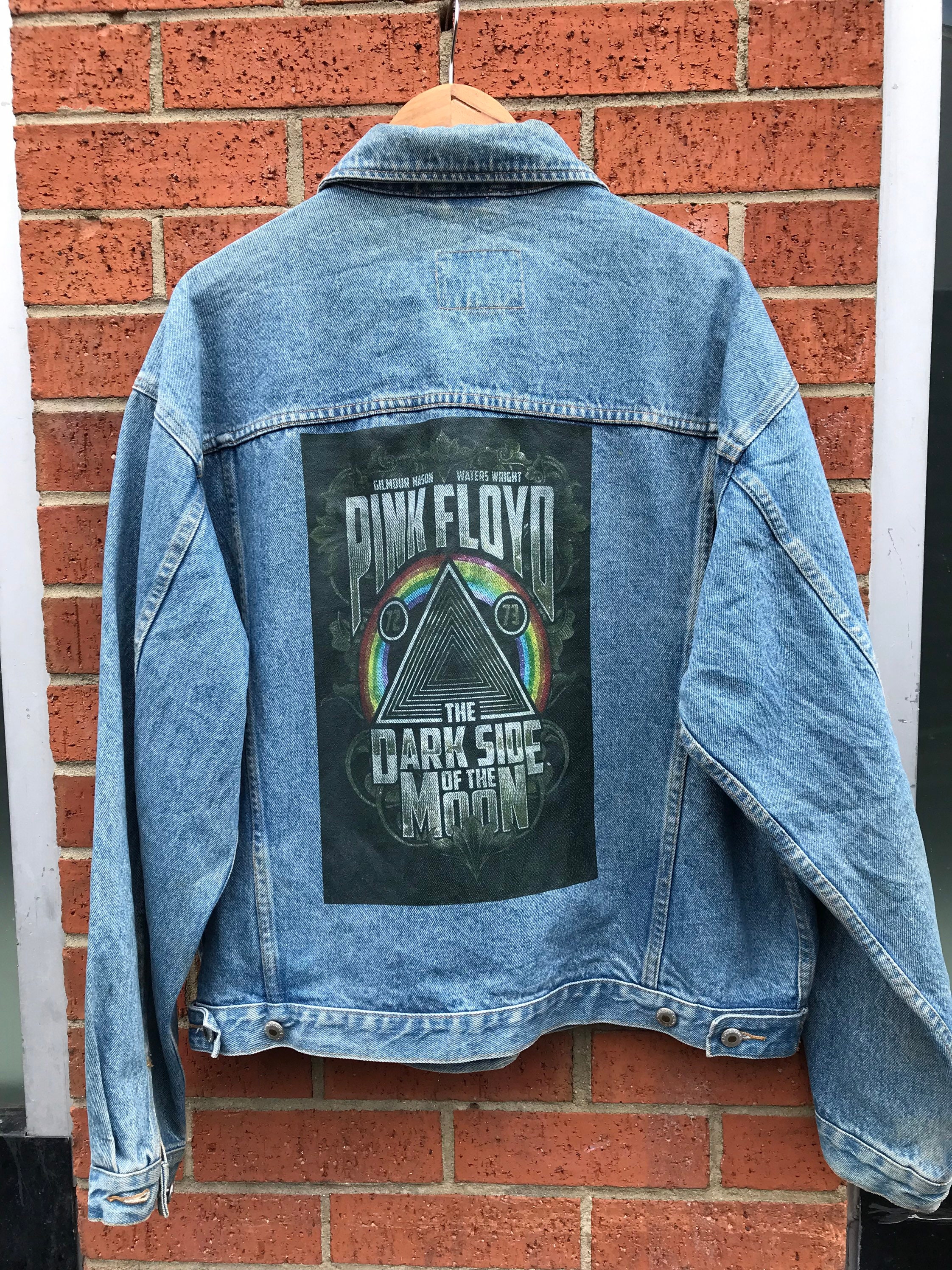 Pink Floyd Denim Jacket - Etsy