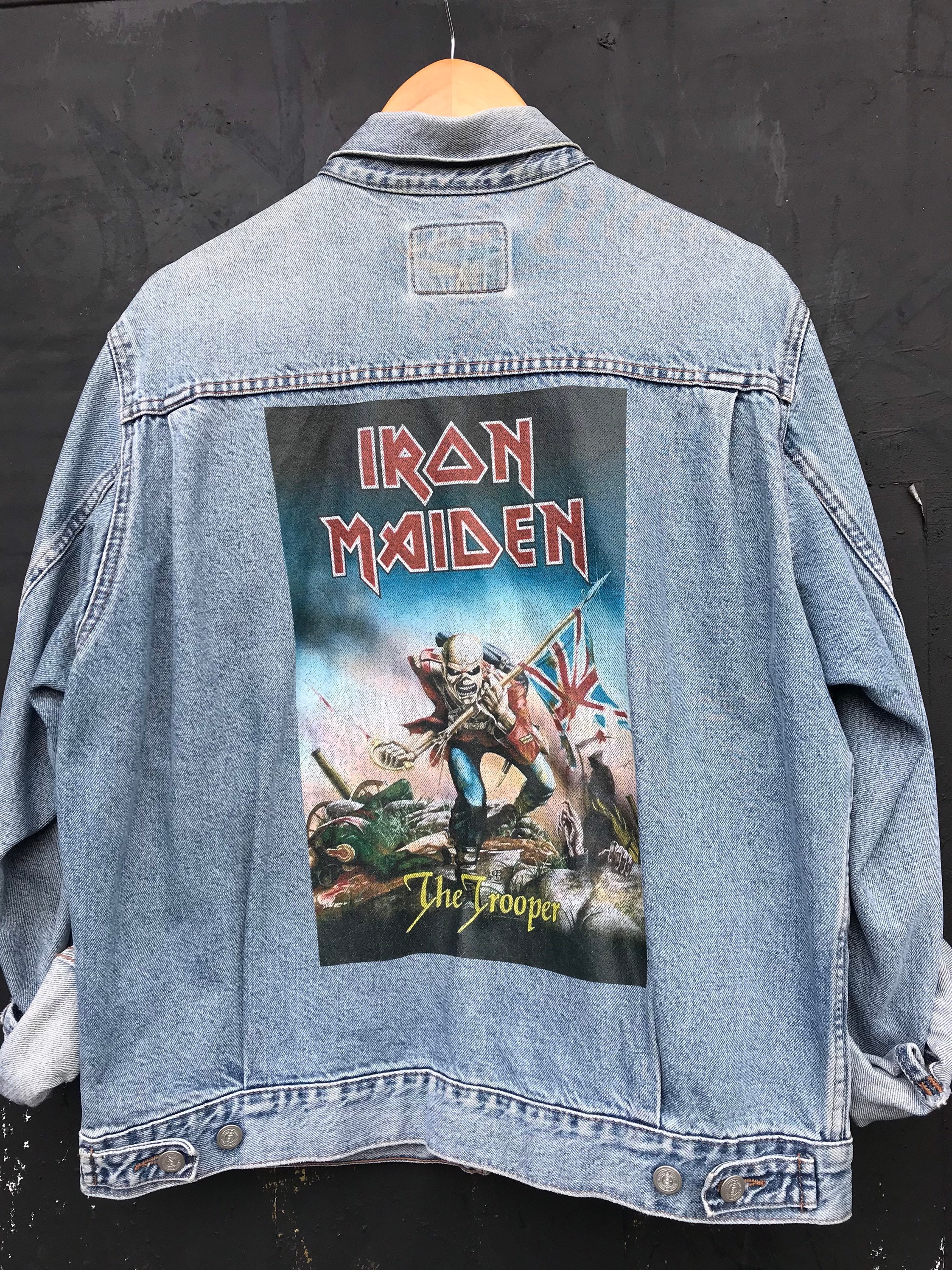chaqueta de invierno para hombre Iron Maiden - BRANDIT - 61057-negro 