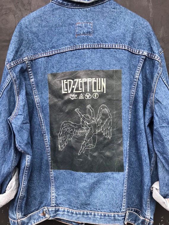 Led zeppelin jean jacket hotsell