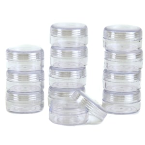 Small Plastic Storage Box With 15 Compartments 10cm X 17.5cm P00530 