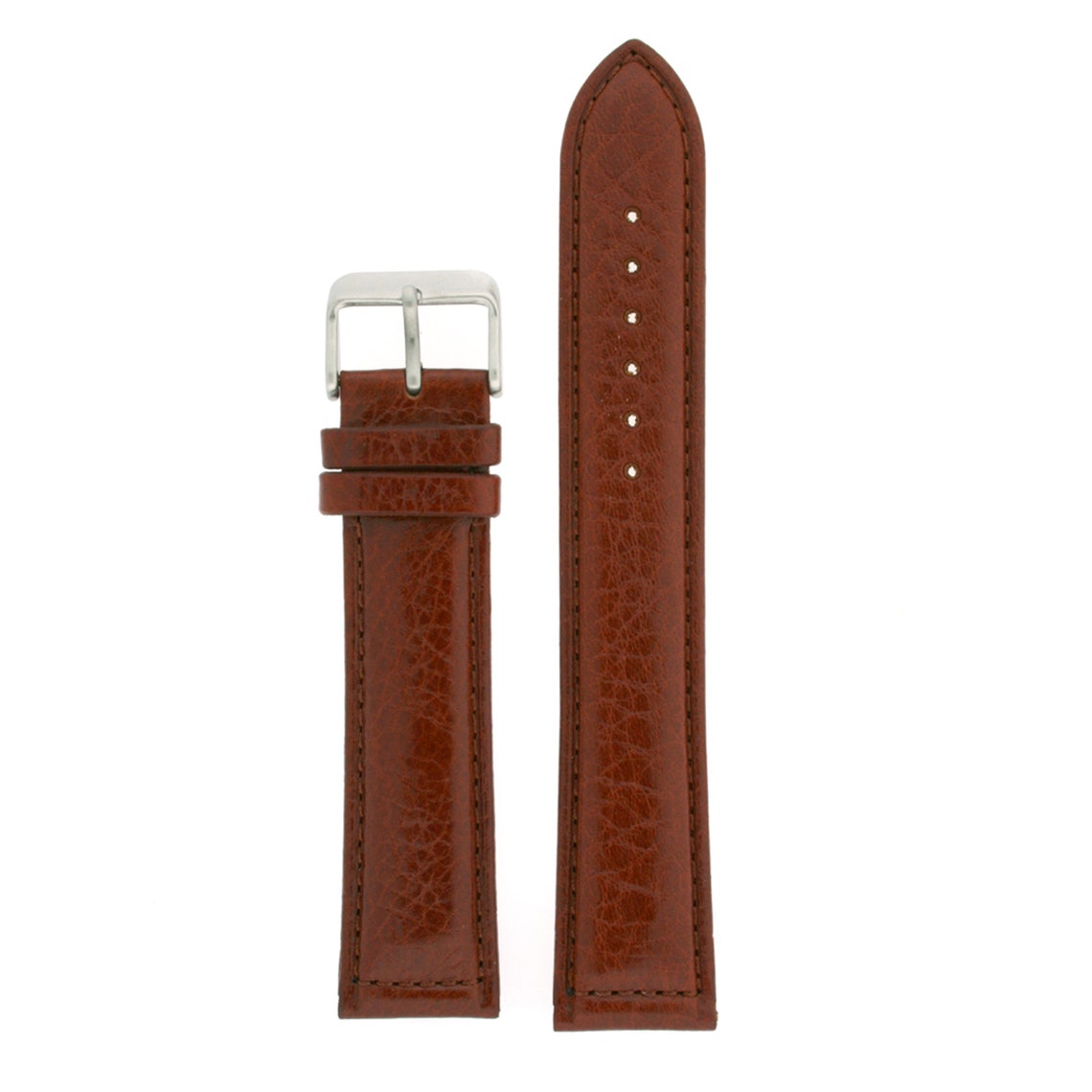 Watch Band Extra Long XL Leather Light Brown Padded Etsy