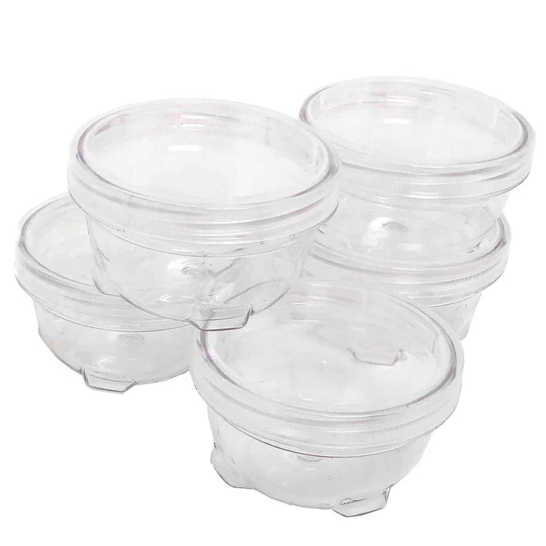 Storage Containers Clear Stackable Interlocking Detachable Etsy