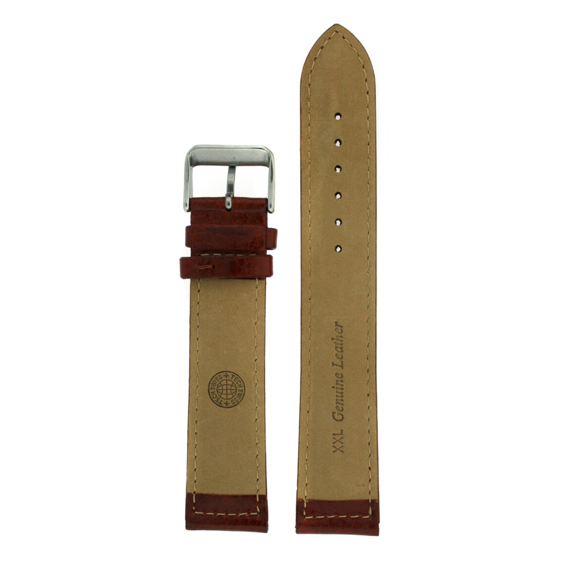 Watch Band Extra Long XL Leather Light Brown Padded Etsy