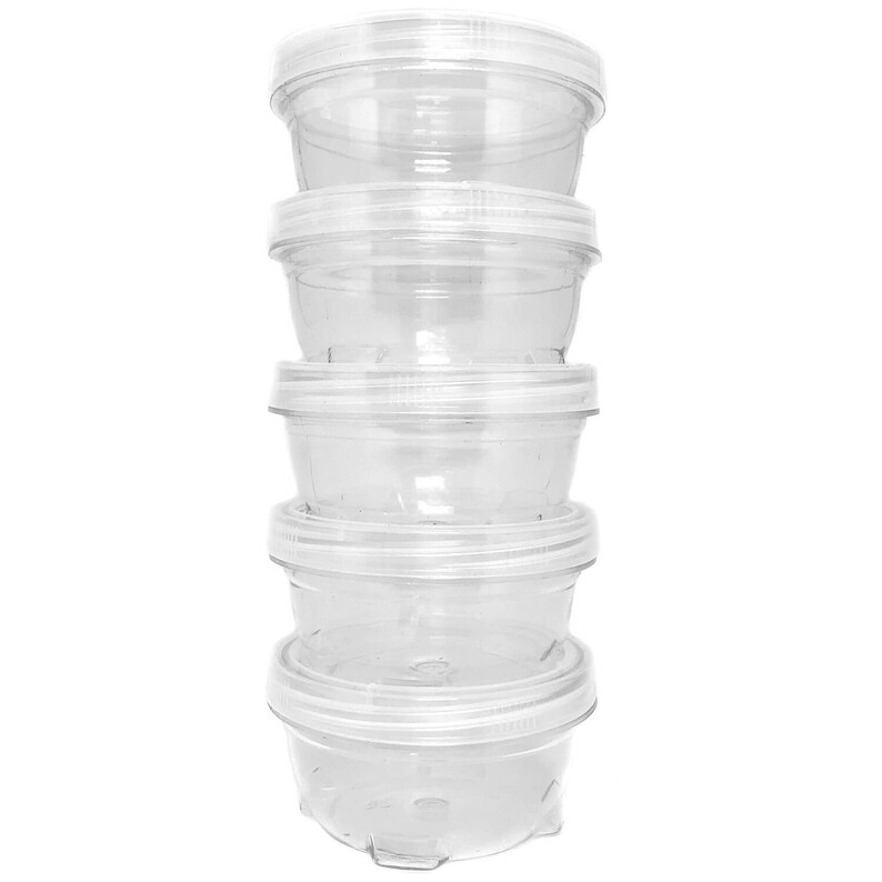 Storage Containers Clear Stackable Interlocking Detachable Etsy