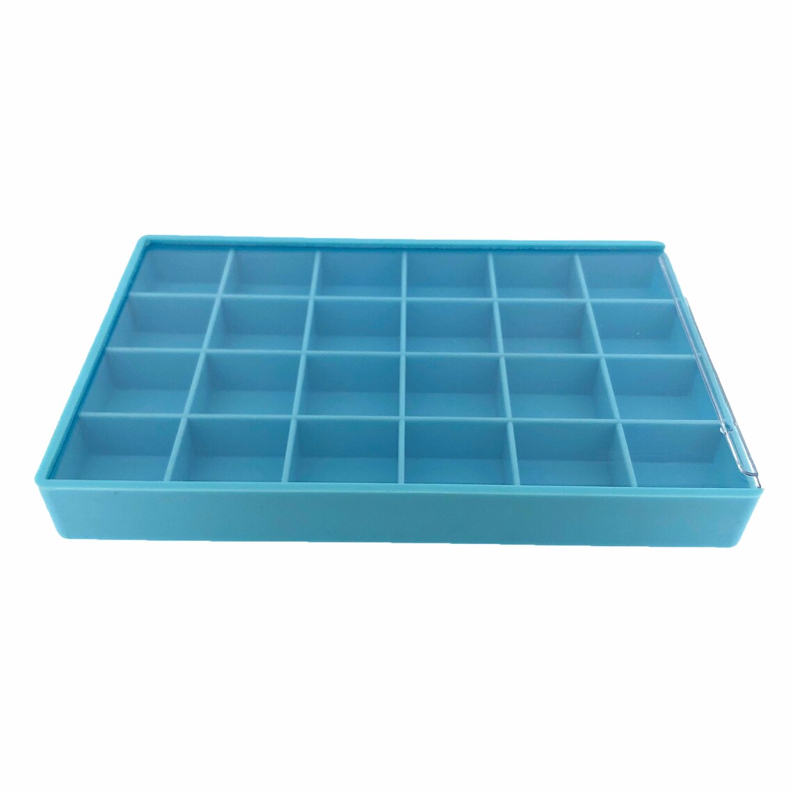 Storage Box 24 Compartment Organizer Tray Compact Small Items Etsy