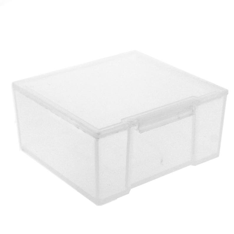 10 Storage Square Clear Containers for Small Items Organizer Etsy
