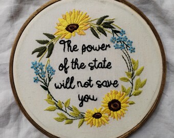 the state will not save you