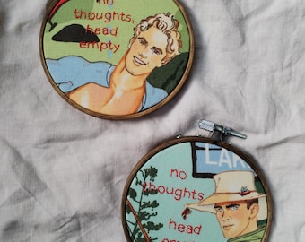 no thoughts, head empty