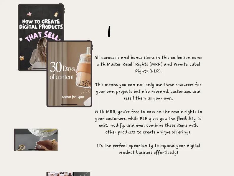 320+ Viral Aesthetic Carousel Templates for Instagram & Tiktok | DFY ...