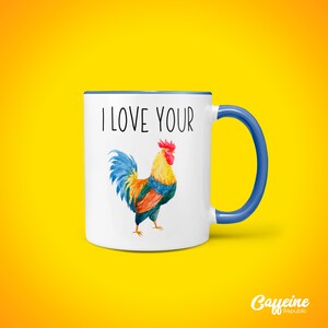 I Love Your Cock Mug Naughty Boyfriend Naughty Mugs Funny Roosters Gag Gifts For Men Naughty Gift For Him Gift For Boyfriend image 6