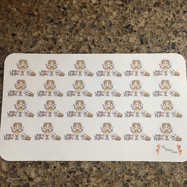 Dog stickers. Perfect for any planner!