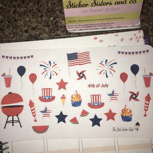 July Stickers! Perfect for any planner!
