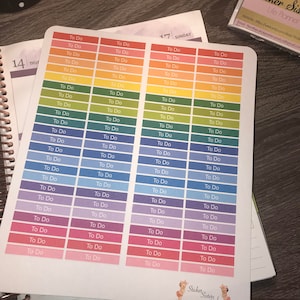 To-do Stickers. Perfect for any planner!