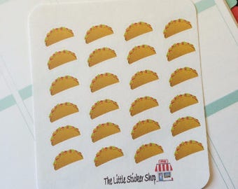 Taco stickers. Perfect for any planner!